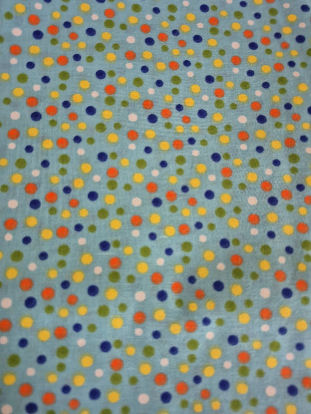 Light Blue Polka Dot Fabric PrintBlue Pink Purple Speckled Cotton Fabric 1 3/8 Y